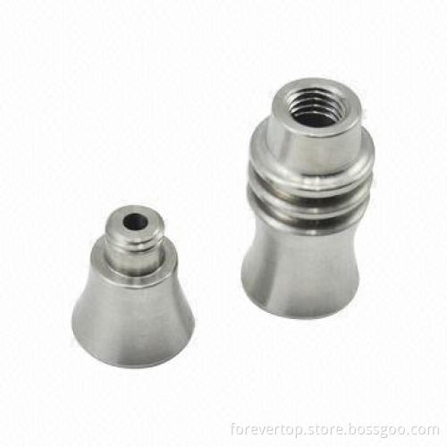 Tobacco Pipes, 14 and 18mm Titanium Power, Domeless Titanium Nail-male Joint